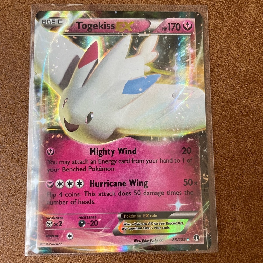 Pokémon TogekissEX card 2016